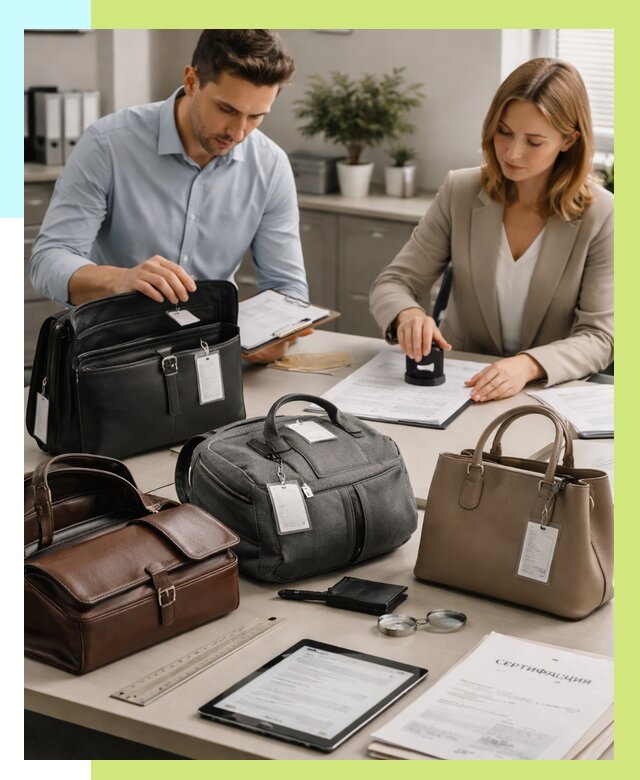 Сертификация сумок в Губкине от 7619 руб. | Алешин-Гбк