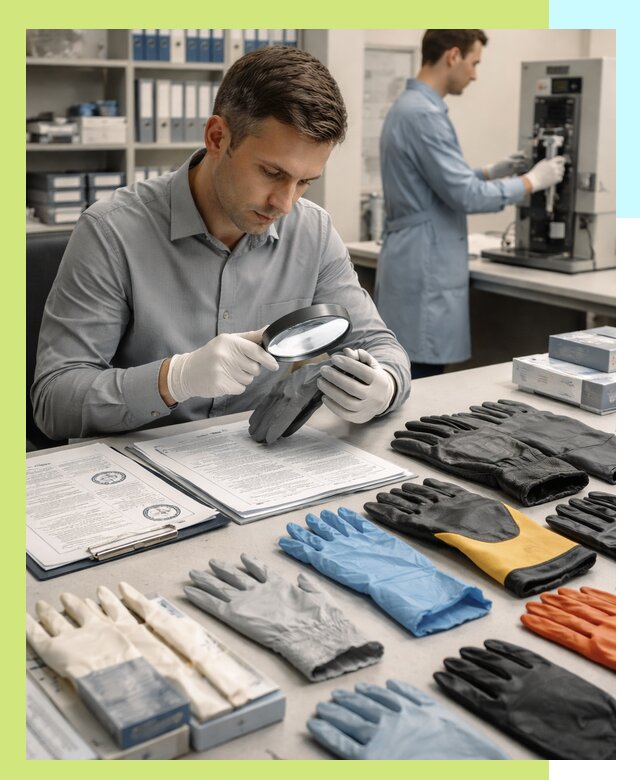 Сертификация перчаток и средств защиты продукции в Губкине