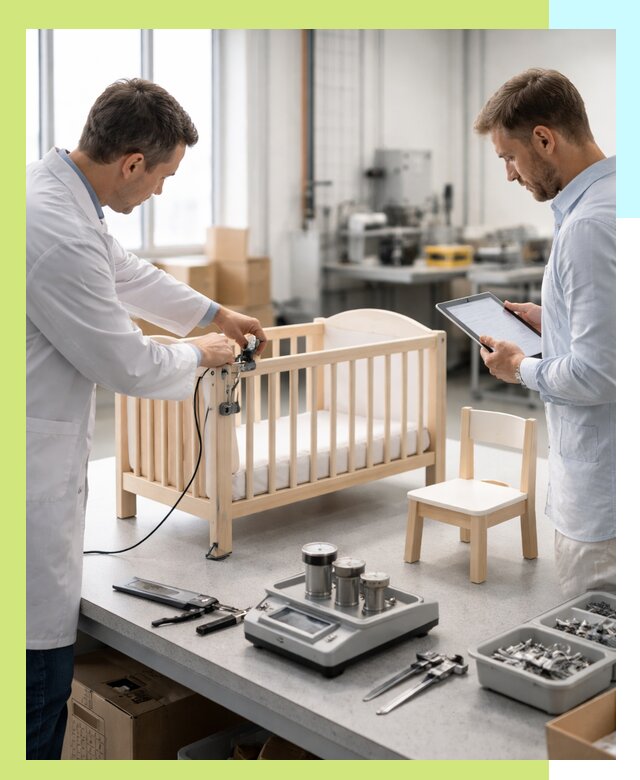 Сертификация детской мебели и проверка безопасности в Губкине