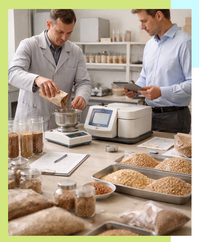 Сертификация зерна и зерновой продукции в Губкине для экспорта