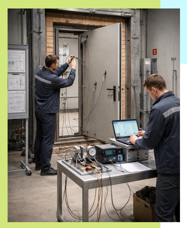 Сертификация противопожарных дверей в Губкине по ГОСТ и ТР