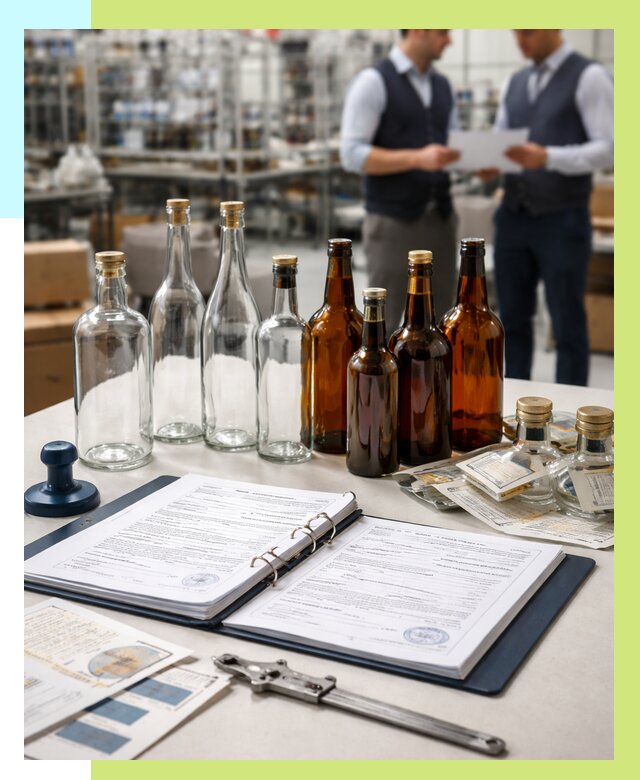 Сертификация стеклянных бутылок в Губкине от 25395 р. | Алешин-Гбк