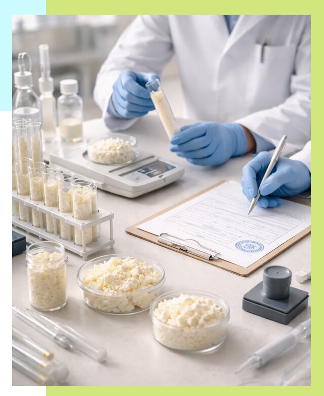 Сертификация творога в Губкине от 12190 р. под ключ | Алешин-Гбк