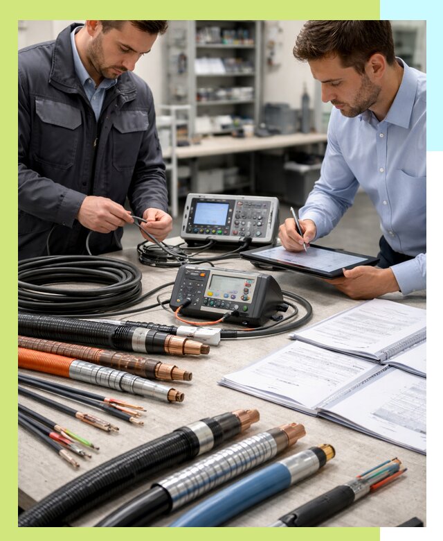 Сертификация кабеля и электропроводки в Губкине под ключ