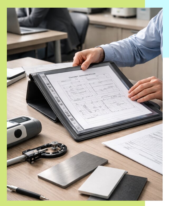 Оформление паспорта материала для продукции в Губкине