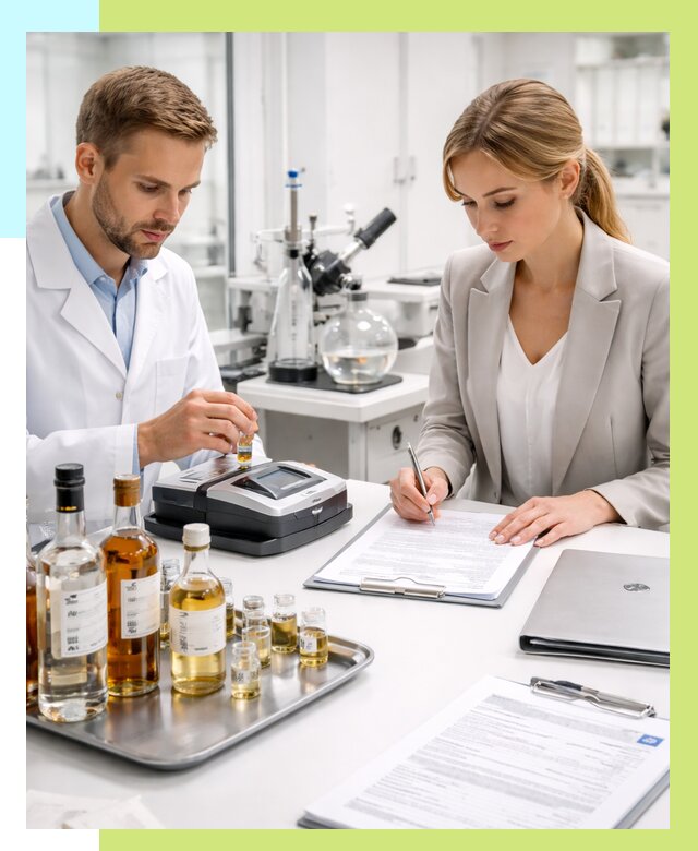 Заключение о спиртосодержании в Губкине, от 5079 р., Алешин-Гбк