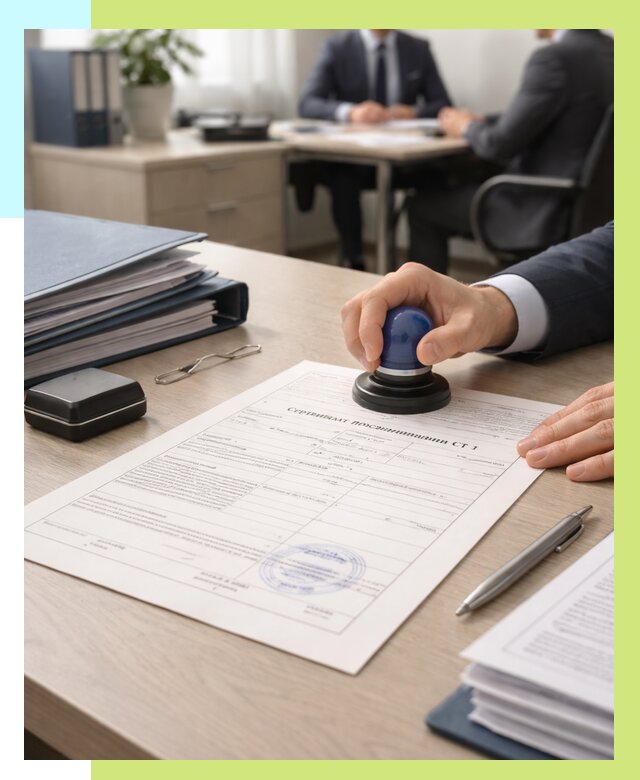 Сертификат происхождения СТ 1 в Губкине от 4571 р. | Алешин-Гбк