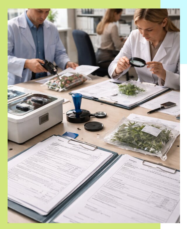 Оформление карантинного сертификата для растений в Губкине