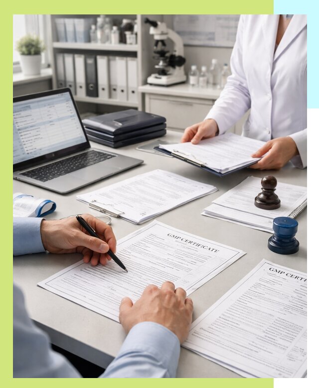 Оформление сертификата GMP в Губкине для фармпроизводства