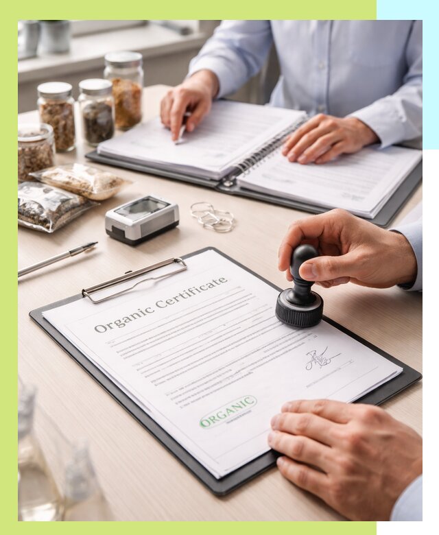 Получение органик сертификата для продукции в Губкине