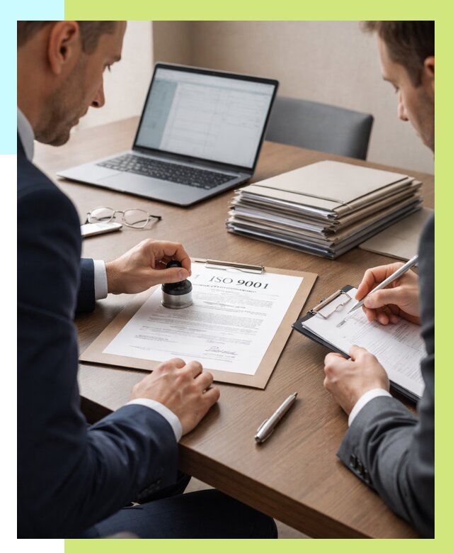 Сертификат ISO 9001 в Губкине купить от 81264 р. | Алешин-Гбк