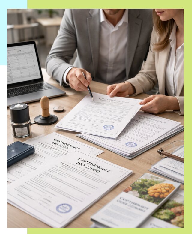 Сертификат ISO 22000 в Губкине от 40632 р. под ключ | Алешин-Гбк