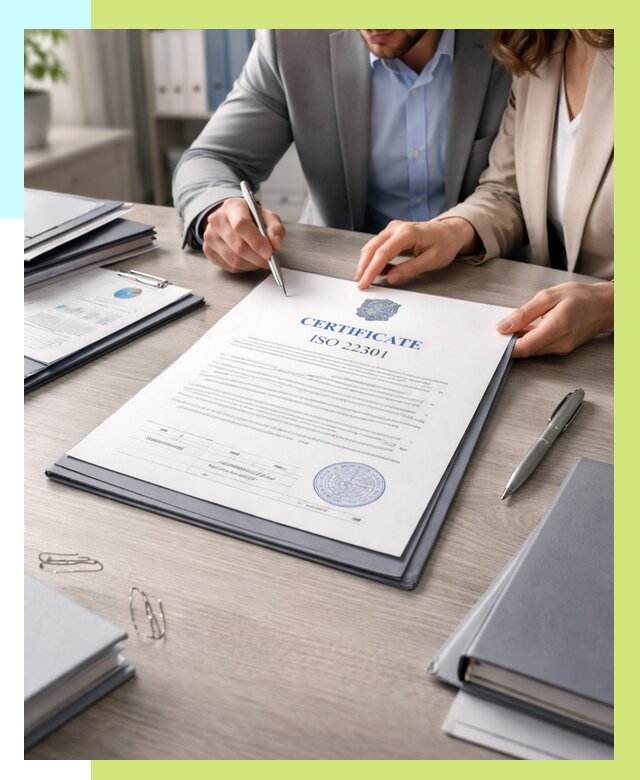 Сертификат ISO 22301 в Губкине от 45711 р. | Алешин-Гбк срочно