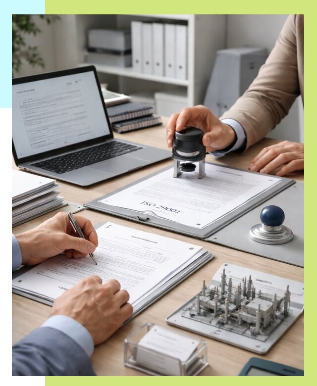 Сертификат ISO 29001 в Губкине под ключ от 76185 р. | Алешин-Гбк