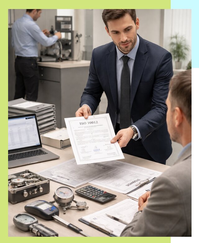 Выдача сертификата ISO 10012 по требованиям метрологии в Губкине