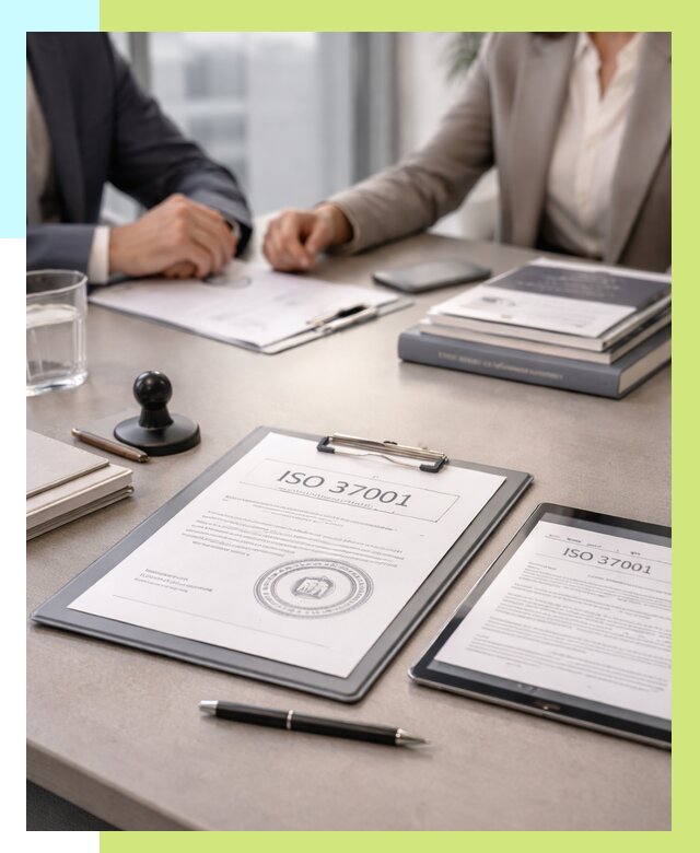 Сертификат ISO 37001 в Губкине оформить от 121896 р. Алешин-Гбк