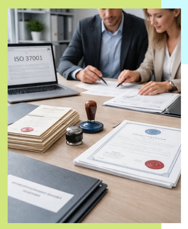 Получение сертификата ISO 37001 по системе борьбы с коррупцией в Губкине